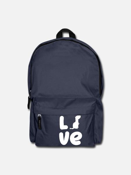 Frettchenfreund - Frettchen - Liebe - Geschenk - Rucksack - Navy