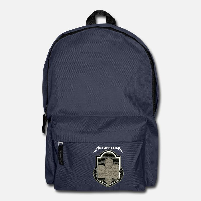 Philosophen-Shirt Metaphysica - Rucksack - Navy