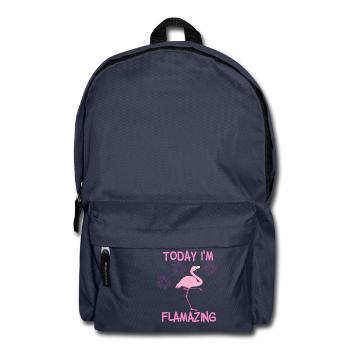 Today I'm Flamazing - Backpack - navy - Front