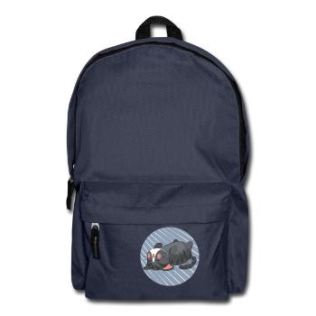 Sleeping cat - Backpack - navy - Front