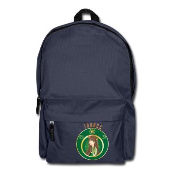 Zodiac - Horoscope - Taurus - Gift - Backpack - navy - Front