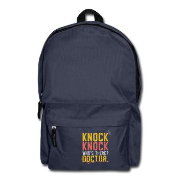 Service de sauvetage cadeau Knock Knock Doctor - Sac à dos - bleu marine - Devant