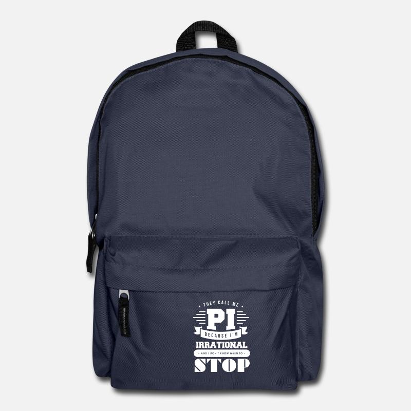 Tu m'appelles PI math math cadeau - Sac à dos - bleu marine