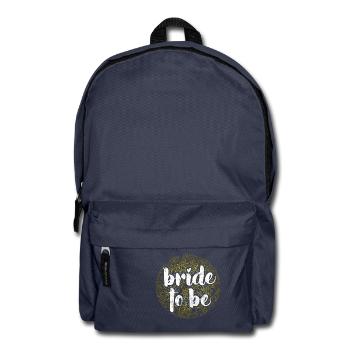 Braut als Design geschenk - Rucksack - Navy - Vorne