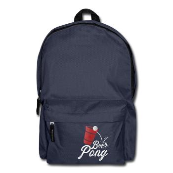 Beer Pong Cup Vintage - Sac à dos - bleu marine - Devant