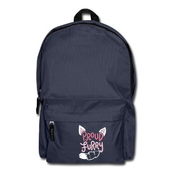 Proud Furry Proud Fur - Backpack - navy - Front