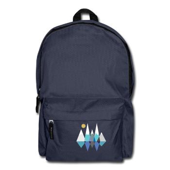 Mountains - Backpack - navy - Front