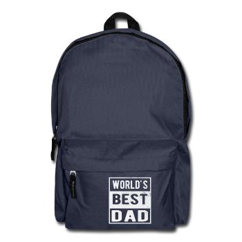Best Dad - Rucksack - Navy - Vorne