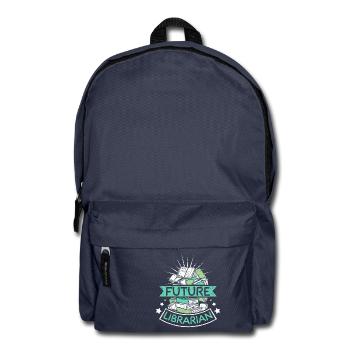 Futur librarian - Rucksack - Navy - Vorne