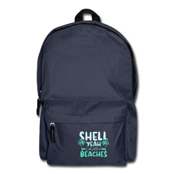 Shell yeah beaches - Rucksack - Navy - Vorne