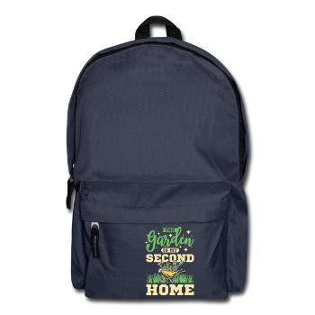 The garden is my second home - Backpack - navy - Front