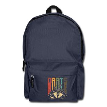 Fléchettes rétro vintage - Sac à dos - bleu marine - Devant