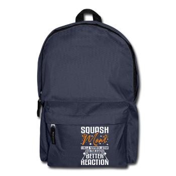 Cool squash mom better reaction - Backpack - navy - Front