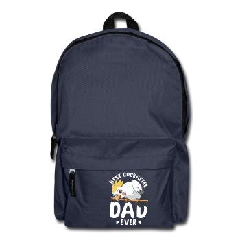 Meilleur papa calopsitte de tous les temps - Sac à dos - bleu marine - Devant