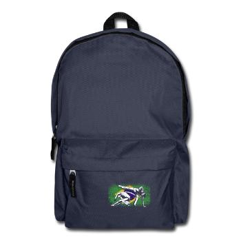 Brazil brazilian flag Capoeira - Backpack - navy - Front