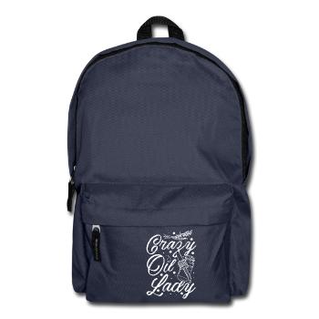 Crazy essential oil lady - Rucksack - Navy - Vorne