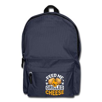 Feed me Grilled cheese - Rucksack - Navy - Vorne