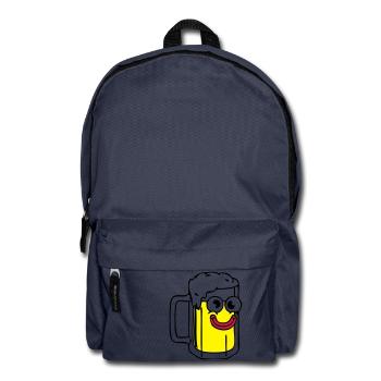 Bier - Rucksack - Navy - Vorne