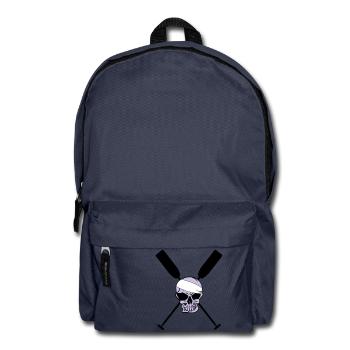 Totenkopf Paddel Ruder Kanu Drachenboot - Rucksack - Navy - Vorne