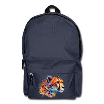 Cheetah - Backpack - navy - Front