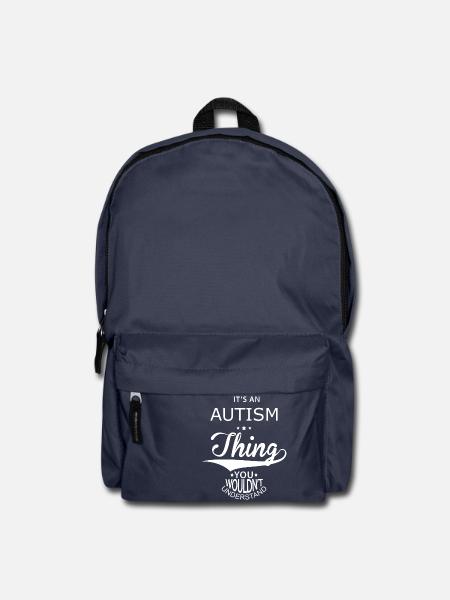 Autismus - Rucksack - Navy