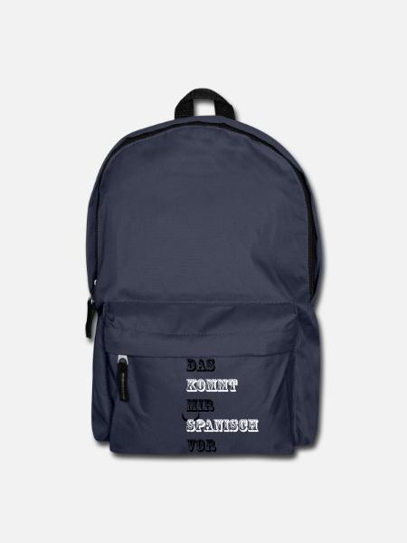 Das kommt mir Spanisch vor - Rucksack - Navy