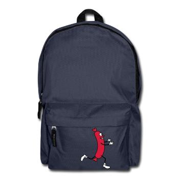 wuerstchen courir glorieux embrasser l’amour courir - Sac à dos - bleu marine - Devant