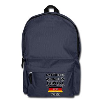 Geschenk Genial komme aus Wesseling - Rucksack - Navy - Vorne