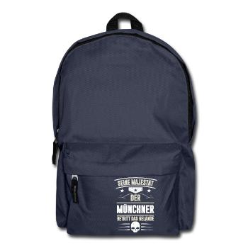 MÜNCHEN - Rucksack - Navy - Vorne