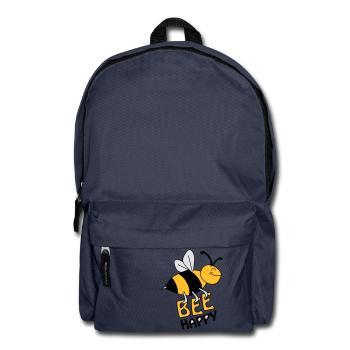 Bee Happy - Sac à dos - bleu marine - Devant