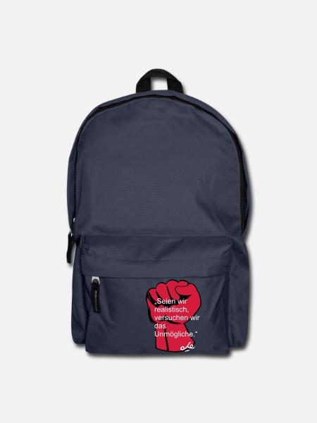 "Seien wir realistisch, Che Ernesto Guevara - Rucksack - Navy