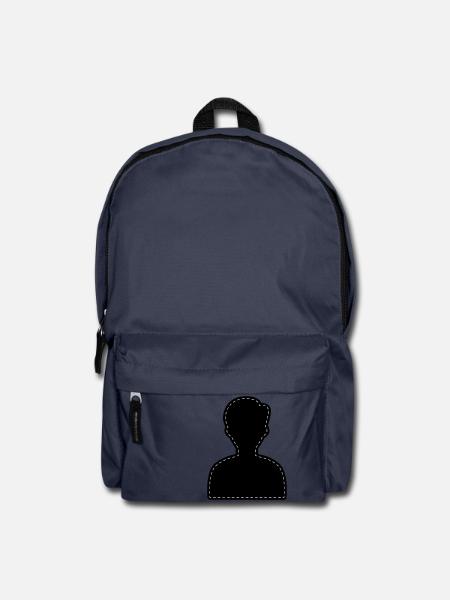 Icône compte Avatar - Sac à dos - bleu marine
