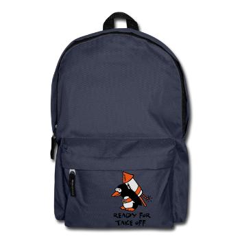 rocket_pinguin_c_3c - Rucksack - Navy - Vorne
