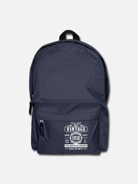 Jahrgang 1958 Die Geburt der Legenden - Rucksack - Navy