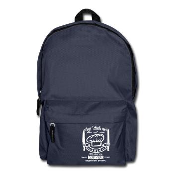 Ein Koch Geschenk - Rucksack - Navy - Vorne