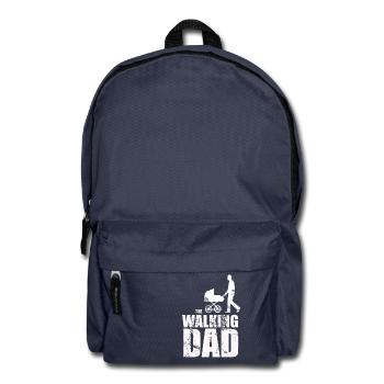 Le papa qui marche - Sac à dos - bleu marine - Devant
