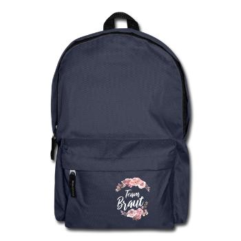 Team Braut - Rucksack - Navy - Vorne