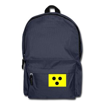 Blindenzeichen - Rucksack - Navy - Vorne