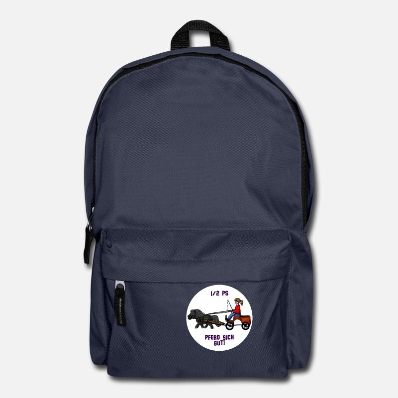 Pferd sich gut - Rucksack - Navy