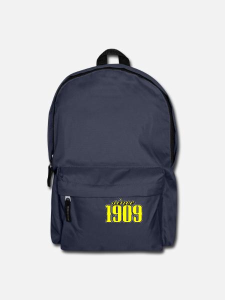 depuis 1909 (jaune) - Sac à dos - bleu marine