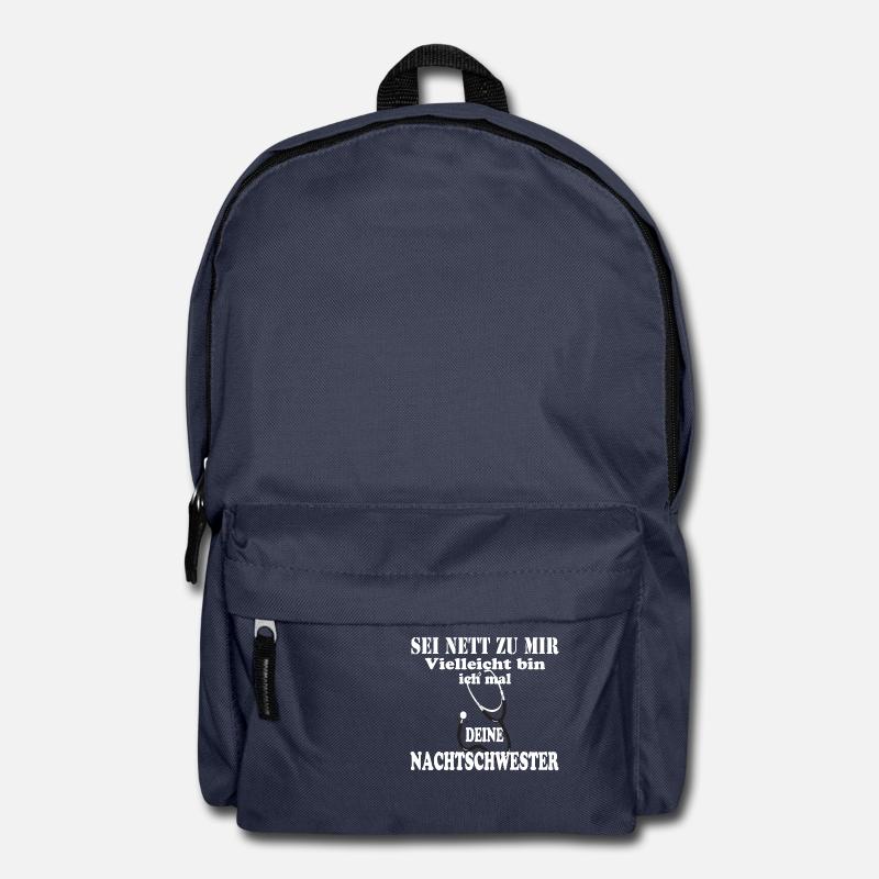 Nachtschwester.png - Rucksack - Navy