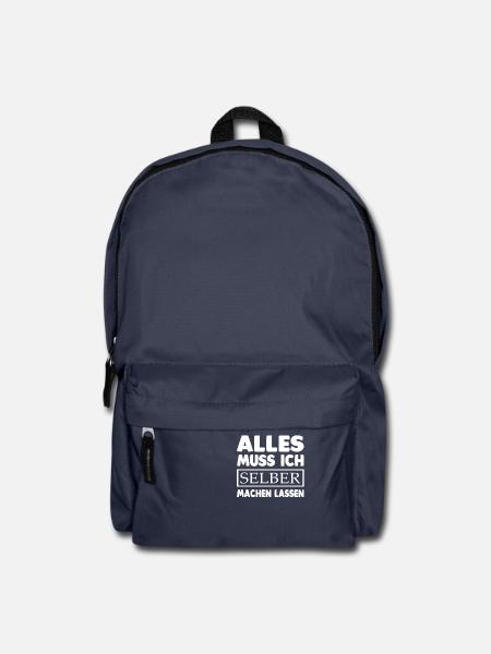 Selber machen lassen - Rucksack - Navy