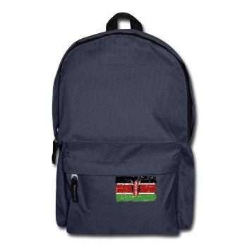 Kenya Vintage Flag - Rucksack - Navy - Vorne