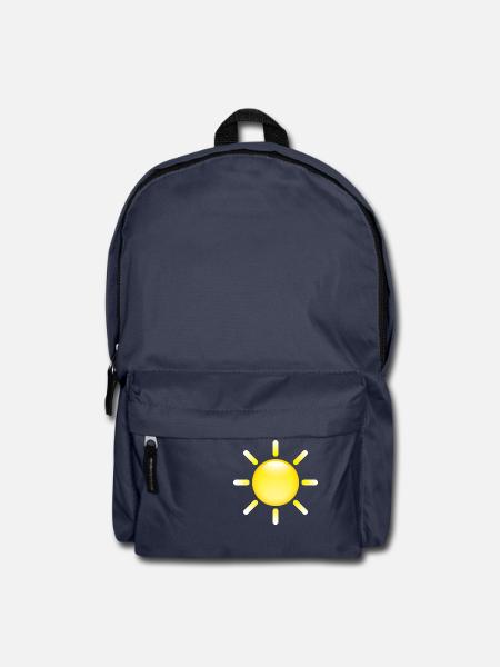 Smiley Sun - Rucksack - Navy