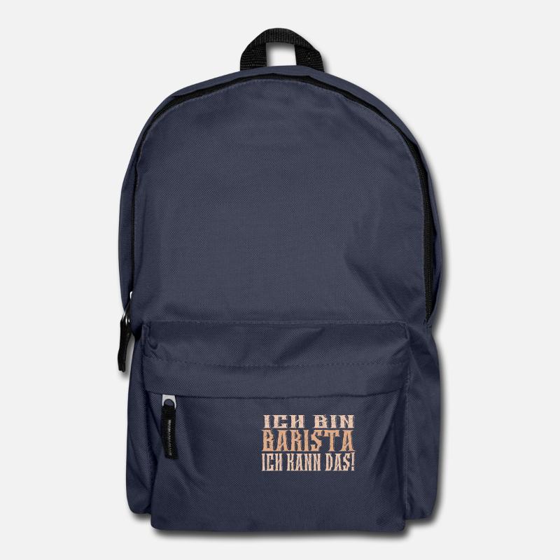 Ich bin Barista - Rucksack - Navy