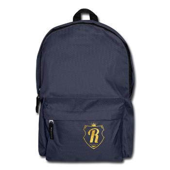 r shield gold - Backpack - navy - Front