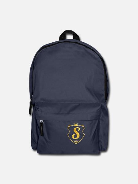 S buchstabe gold - Rucksack - Navy