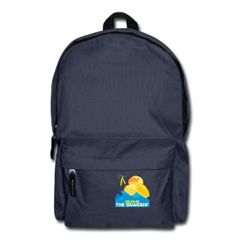 Badeente Ente Quietscheente - Rucksack - Navy - Vorne