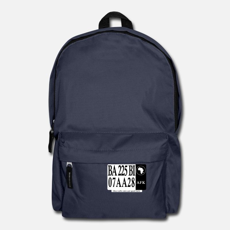 Road Awareness Plaque - Backpack - navy