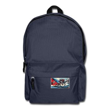 Fahrrad - Rucksack - Navy - Vorne